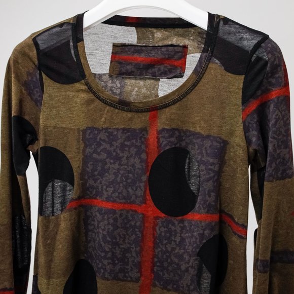 Rundholz Long Sleeve Sheer Polka Dot Top - Picture 3 of 9